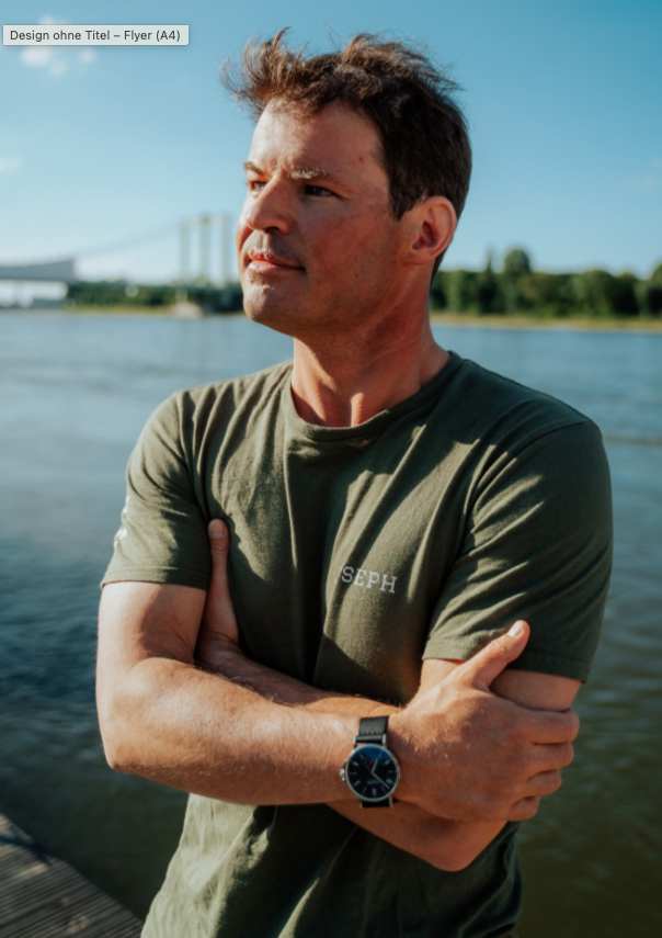 Langstreckenschwimmer Joseph Heß Portrait Joseph Heß Portrait II
